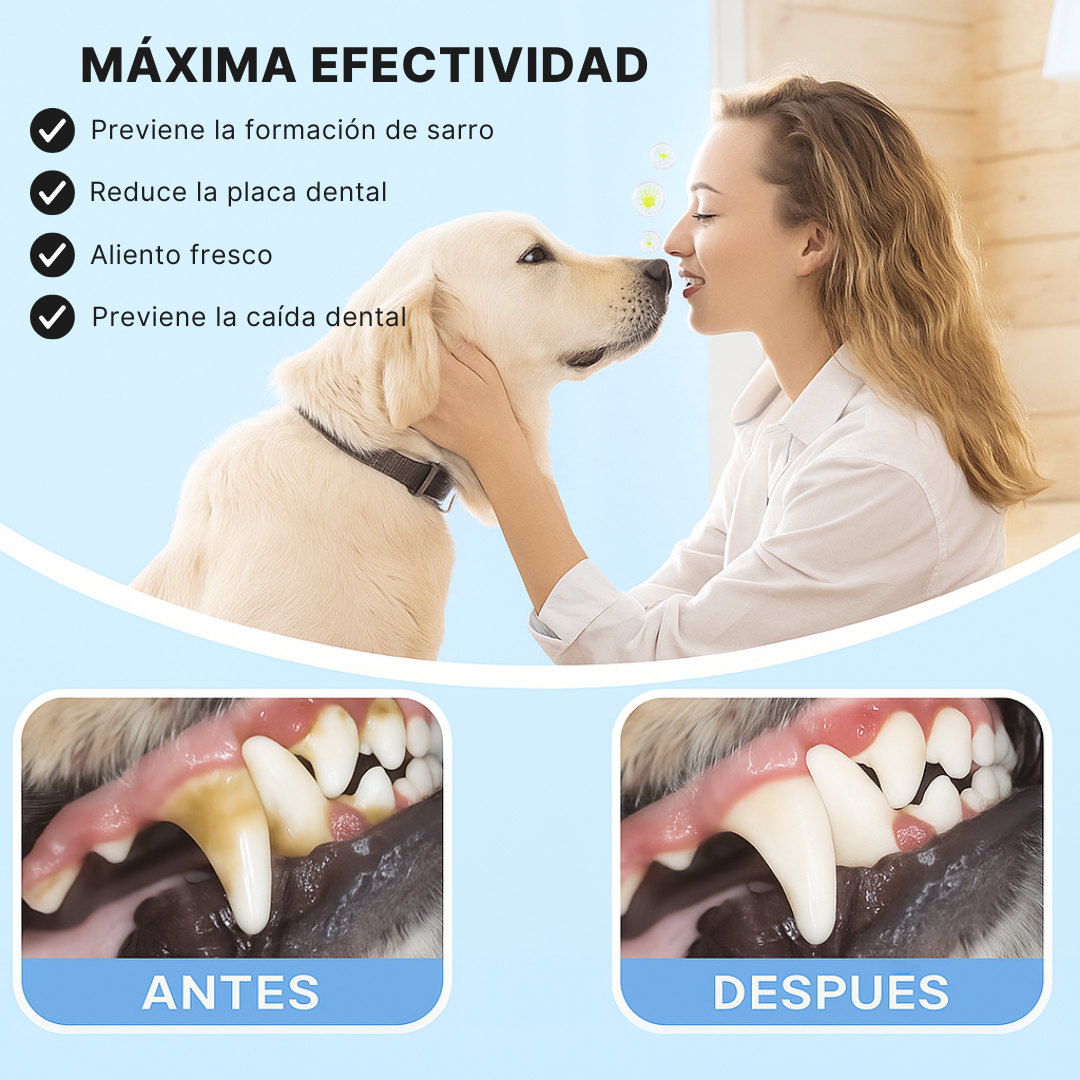 CleaniePets™ Cuidado Dental y Aliento Fresco